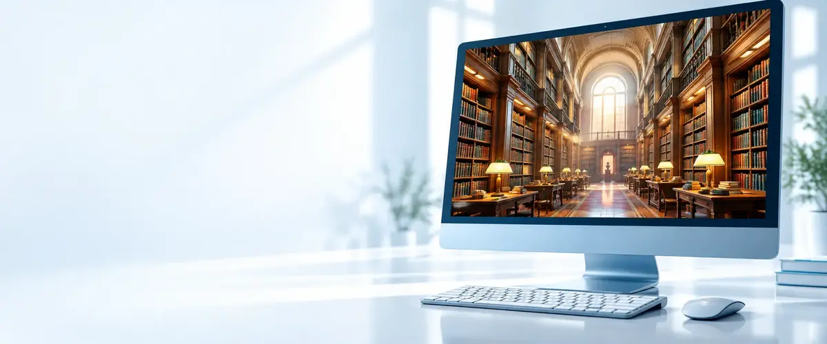 Biblioteca médica virtual con literatura clínica